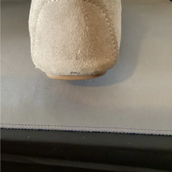 Tory Burch taupe Lowell 2 Driver suede loafer shoe - Picture 6 of 6